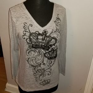 💞 2for$10💞 Canyon River Blues- Petite long Tee